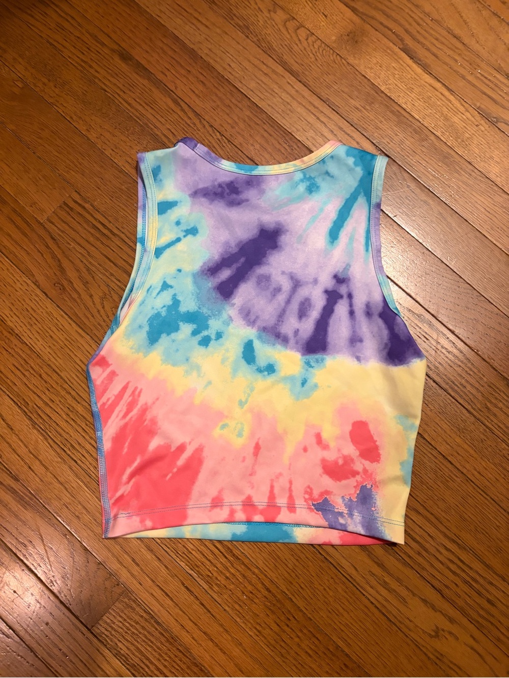 Nike Women’s Tie-Dye Crop Tank Top - Picture 3 of 3
